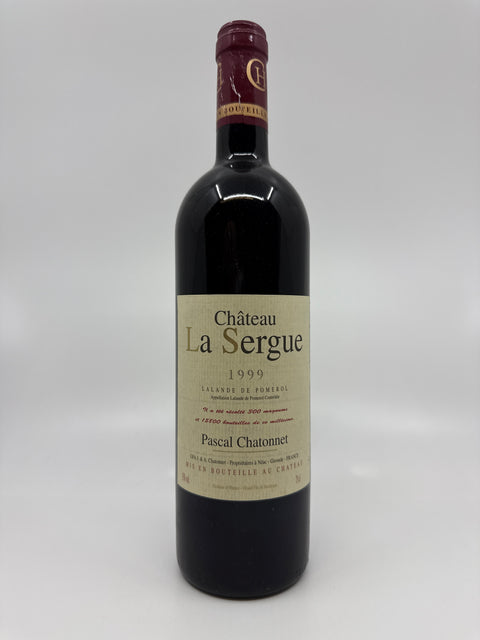 Château La Sergue 1999, 0.75 L