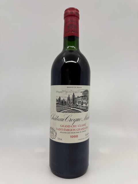 Château Croque-Michotte 1988, 0.75 L