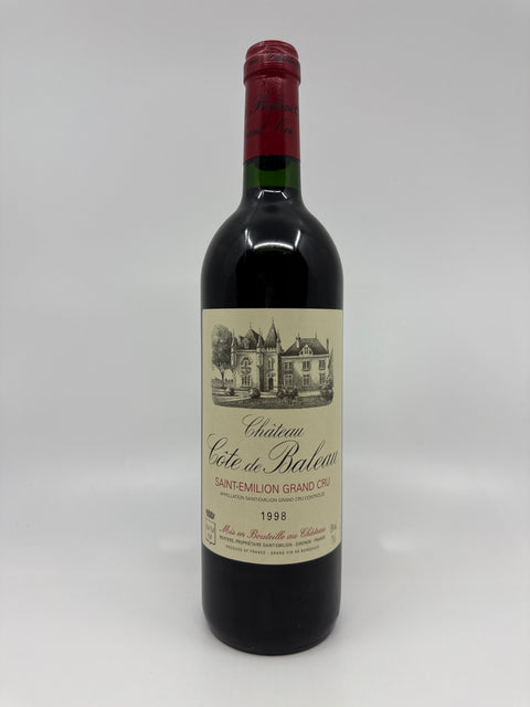 Château Côte de Baleau 1998, 0.75 L