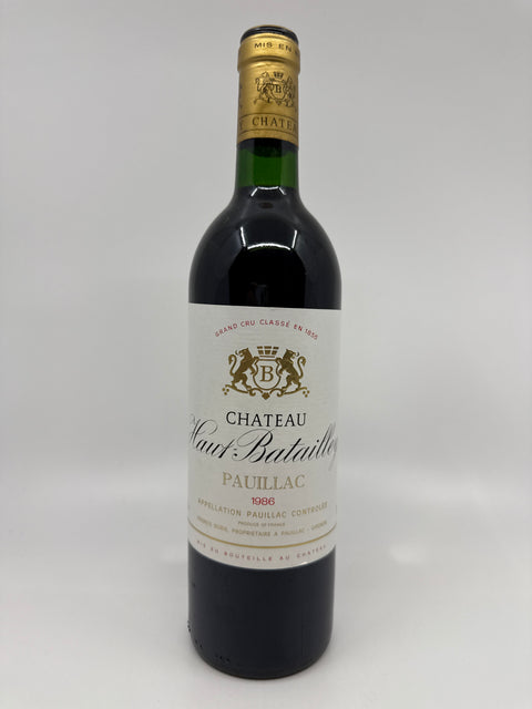 Château Haut-Batailley 1986, 0.75 L